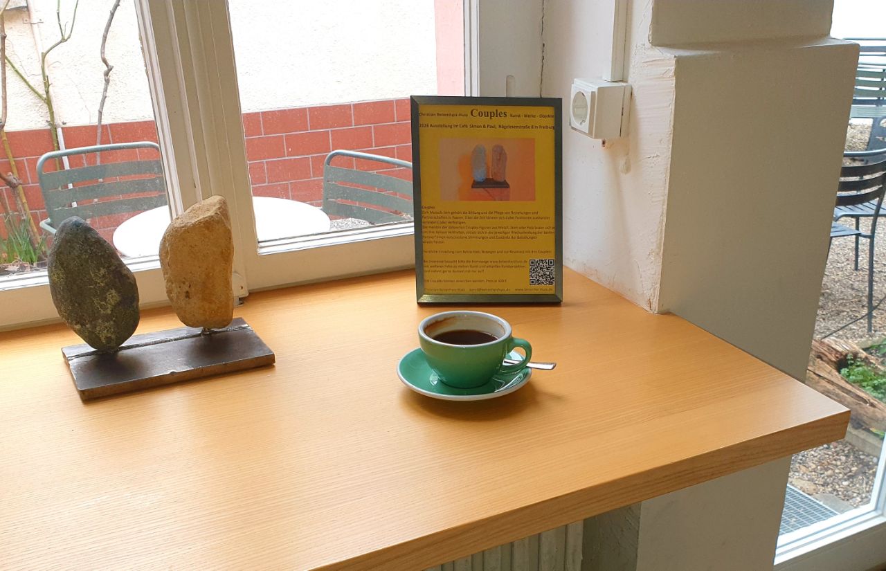 Couple Skulptur Simon Paul Christian Beisenherz-Huss Kunst Freiburg