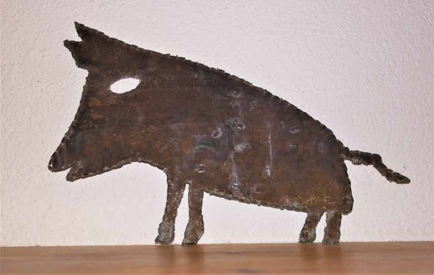 Sanglier Wildschwein Kunsthandwerk Christian Beisenherz-Huss