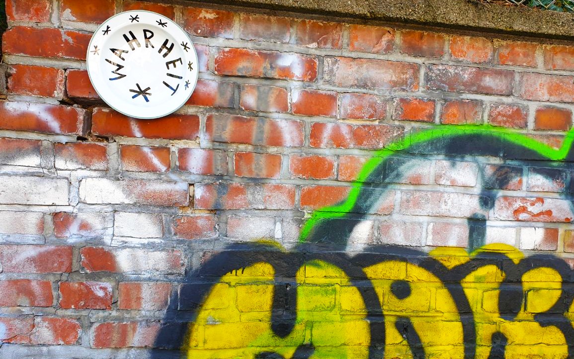 Christian Beisenherz-Huss Mensch Sein Wahrheit Streetart Kunst Aktion